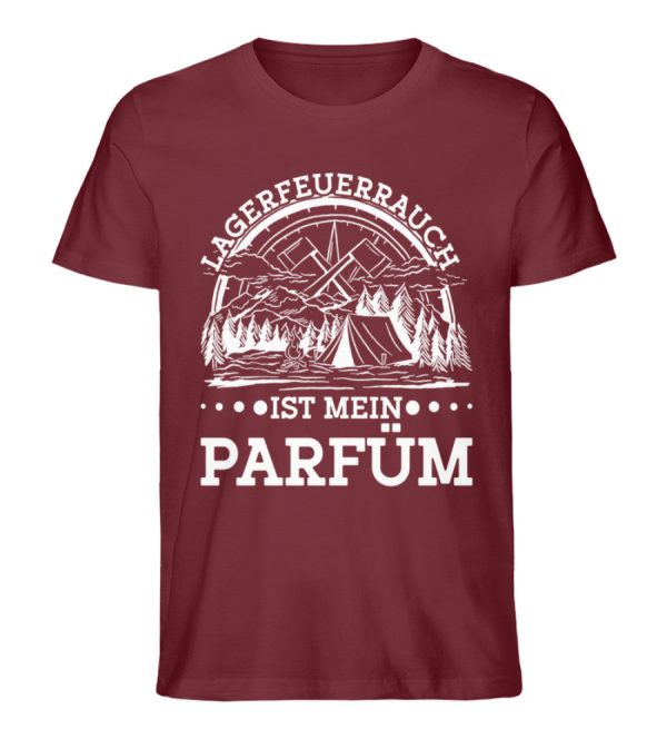 Lagerfeuerrauch ist mein Parfüm  - Unisex Premium Bio Shirt Online-Verkauf – Bild 4