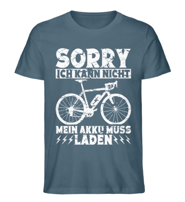 Ich kann nicht mein Akku muss laden  - Unisex Premium Bio Shirt Online-Schn?ppchen – Bild 5