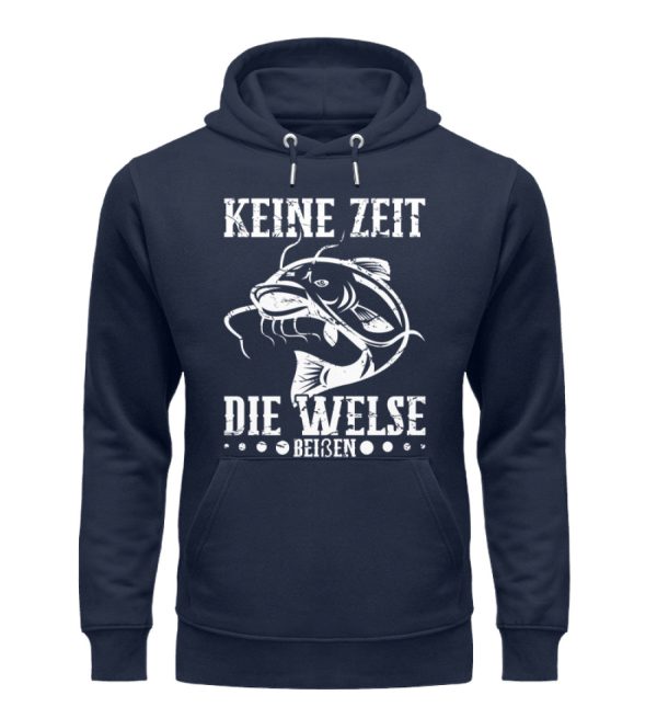 Keine Zeit die Welse beißen  - Unisex Premium Bio Hoodie Angebot – Bild 2