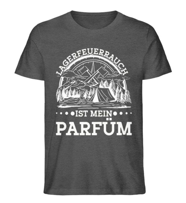 Lagerfeuerrauch ist mein Parfüm  - Unisex Premium Bio Shirt Online-Verkauf – Bild 3
