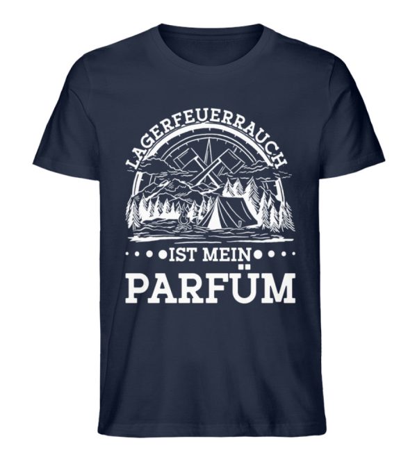 Lagerfeuerrauch ist mein Parfüm  - Unisex Premium Bio Shirt Online-Verkauf – Bild 2