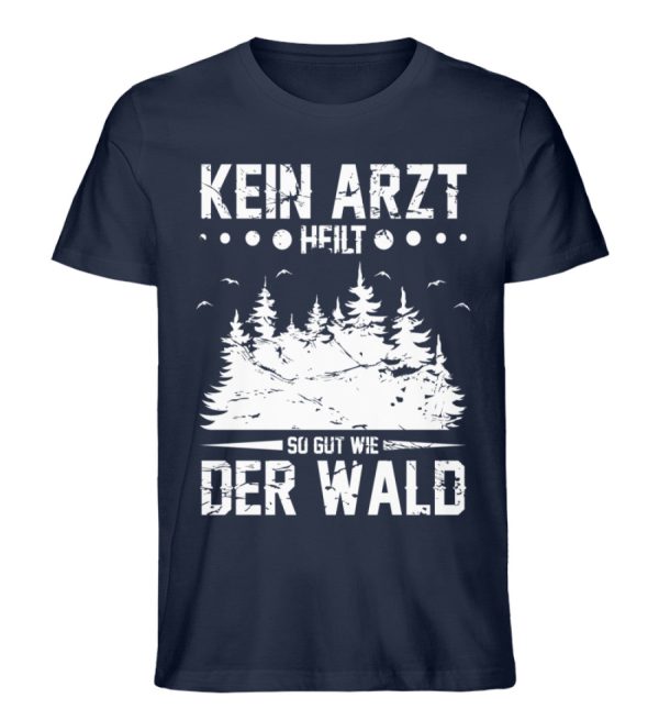 Kein Arzt heilt so gut wie der Wald - Unisex Premium Bio Shirt Rabatt – Bild 2