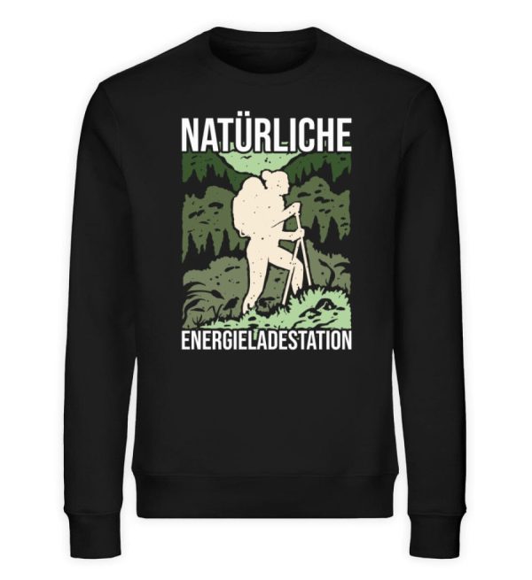 Natürliche Energieladestation  - Unisex Bio Sweatshirt Jetzt online