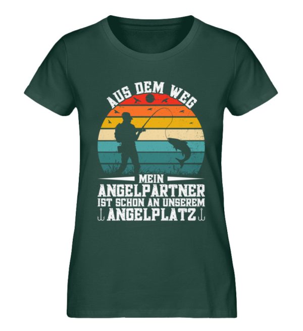 Aus dem Weg mein Angelpartner wartet  - Damen Premium Bio Shirt Zu verkaufen – Bild 5