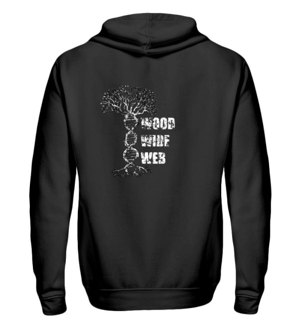 WOOD WIDE WEB  - Zip-Hoodie Online-Schn?ppchen