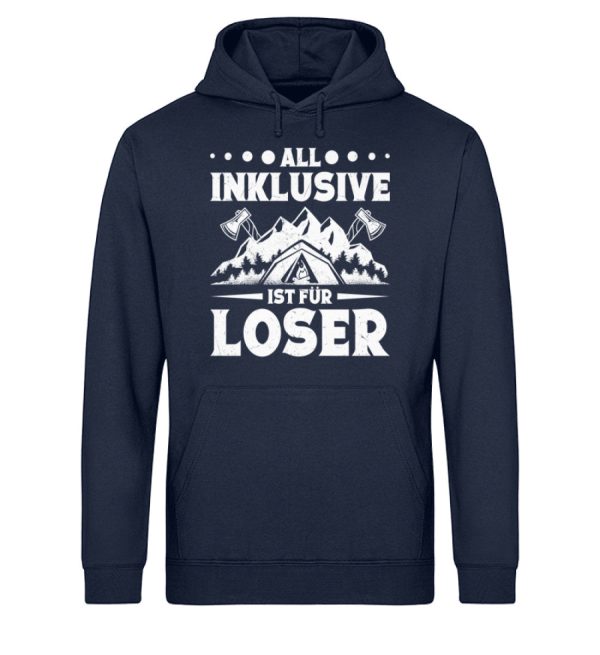 All Inklusive ist für Loser  - Unisex Bio Hoodie Rabatt – Bild 2