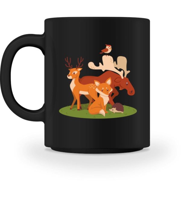 Tiere im Wald  - Tasse Schn?ppchen