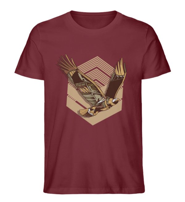 Adler in der Luft  - Unisex Premium Bio Shirt Angebot – Bild 4