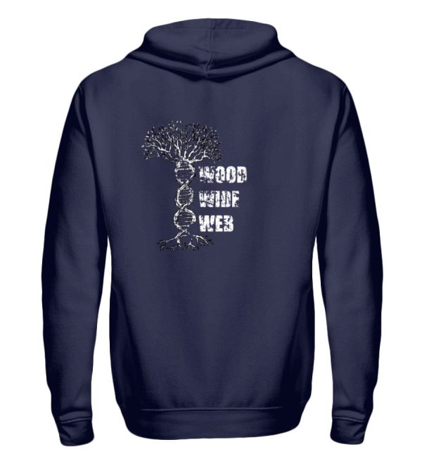 WOOD WIDE WEB  - Zip-Hoodie Online-Schn?ppchen – Bild 2