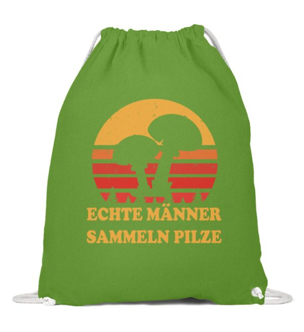 Echte Männer sammeln Pilze  - Baumwoll Gymsac Im Angebot – Bild 4