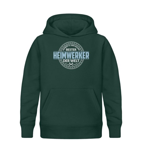 Bester Heimwerker der Welt  - Kinder Bio Hoodie Verkauf – Bild 5
