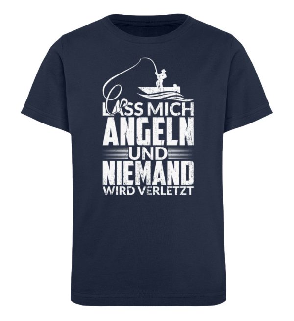 Lass mich angeln  - Kinder Bio Shirt Online – Bild 2