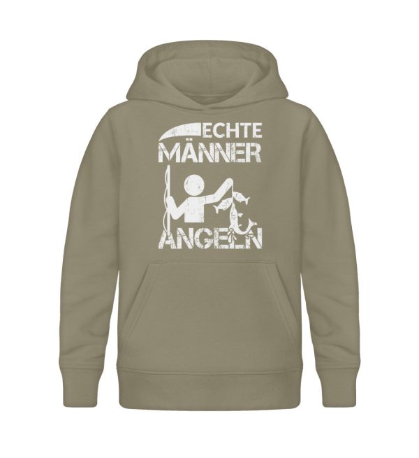 Echte Männer angeln  - Kinder Bio Hoodie Online-Verkauf – Bild 4