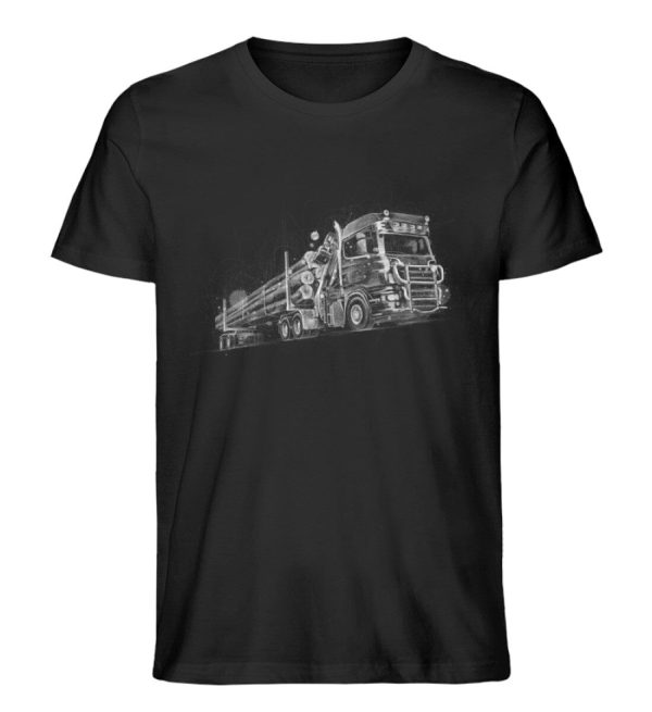Holztransport - Unisex Premium Bio Shirt Schn?ppchen