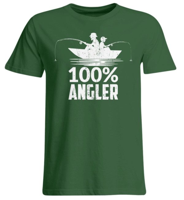 100% Angler  - Übergrößenshirt Angebot – Bild 4