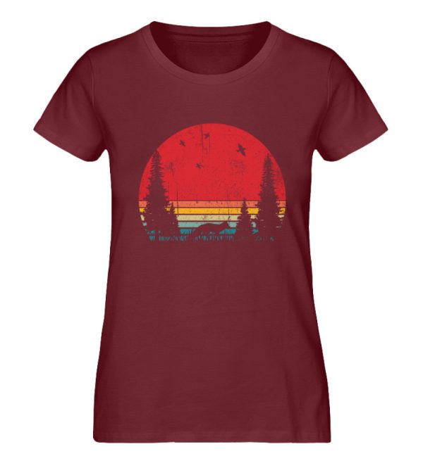 Tiere im Wald Fuchs  - Damen Premium Bio Shirt Online-Schn?ppchen – Bild 3