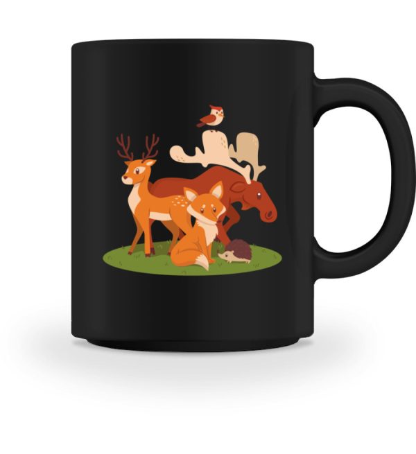 Tiere im Wald  - Tasse Schn?ppchen – Bild 4