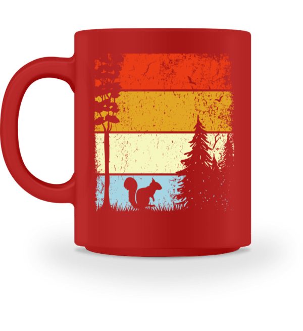 Waldtier in der Natur Eichhörnchen  - Tasse Online-Verkauf – Bild 3