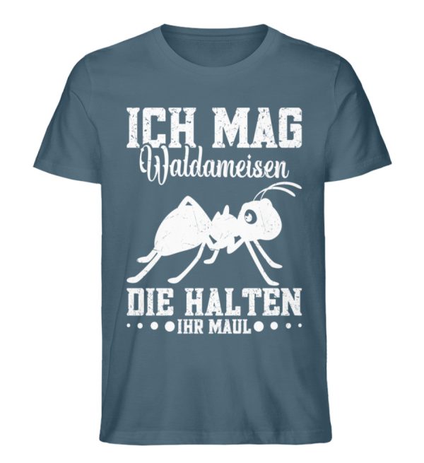 Ich mag Waldameisen  - Unisex Premium Bio Shirt Rabatt – Bild 5