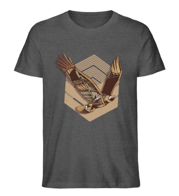 Adler in der Luft  - Unisex Premium Bio Shirt Angebot – Bild 3