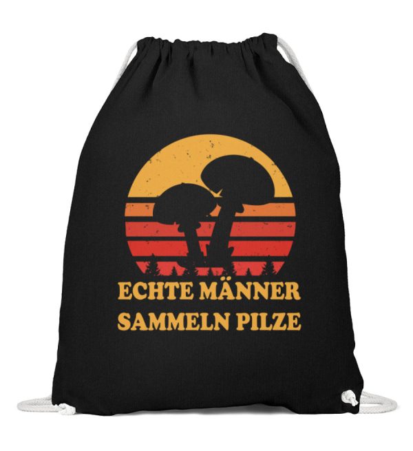 Echte Männer sammeln Pilze  - Baumwoll Gymsac Im Angebot