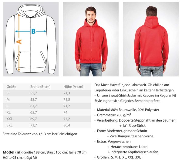 CHOP IT LIKE IT S HOT  - Zip-Hoodie Online-Schn?ppchen – Bild 4