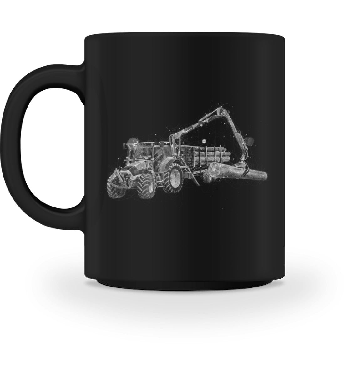 Traktor mit Rückewagen – Tasse Jetzt online