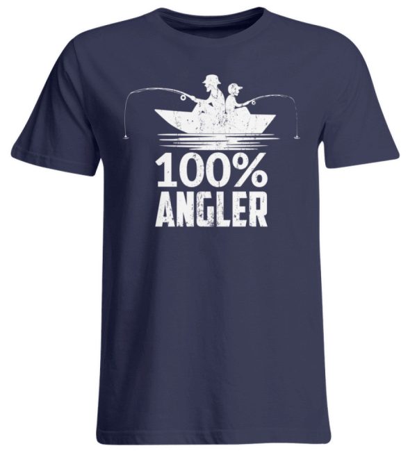 100% Angler  - Übergrößenshirt Angebot – Bild 2