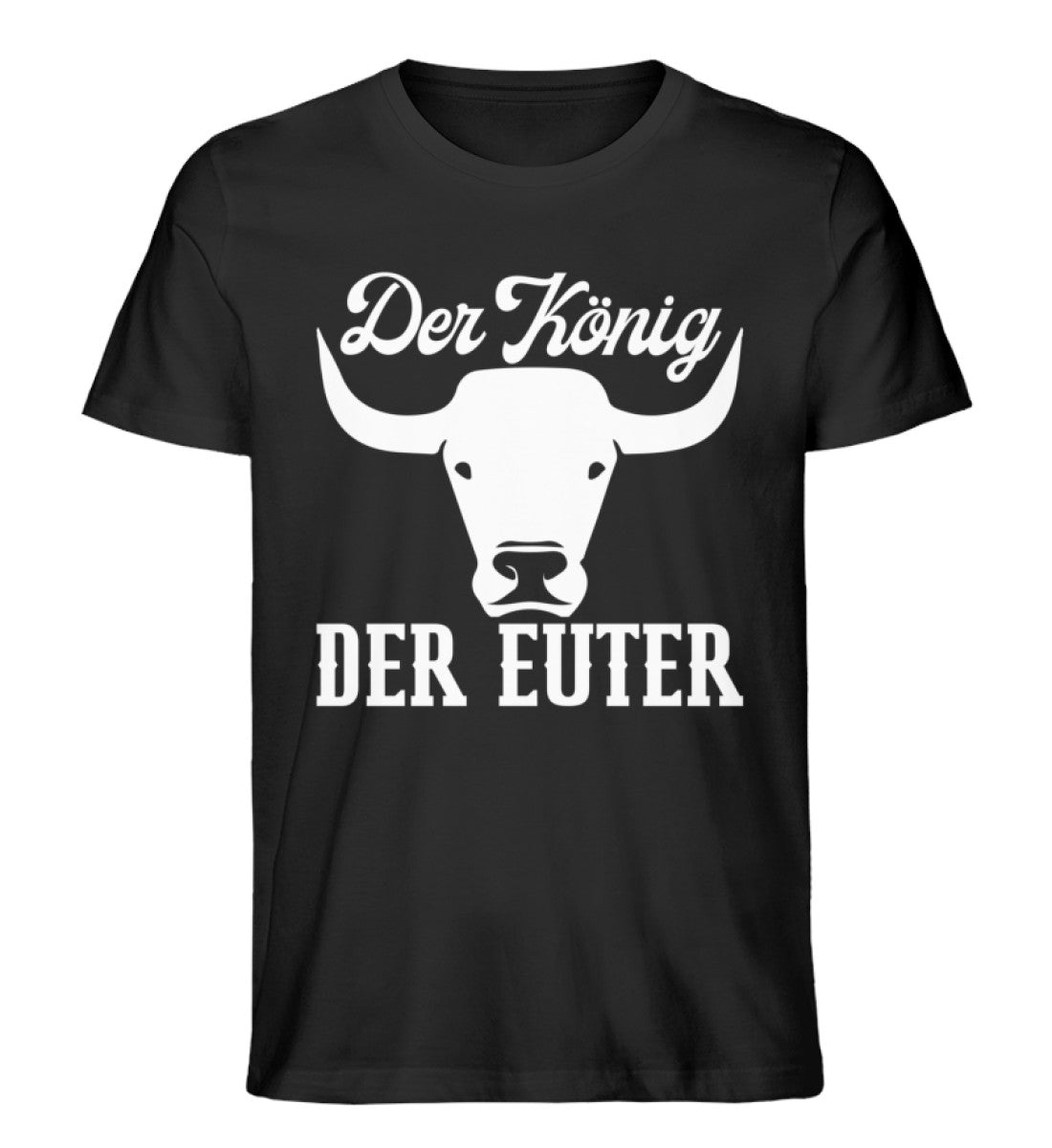 Der König der Euter  – Unisex Premium Bio Shirt Angebot