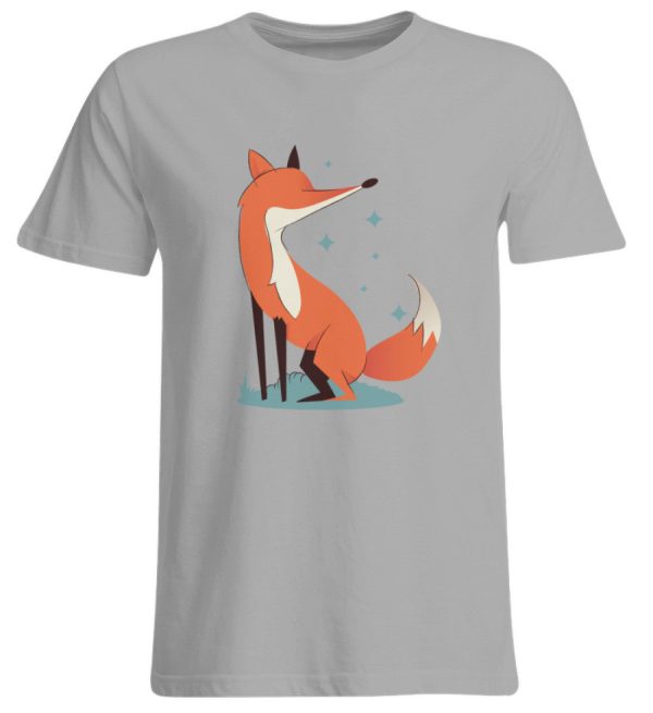 Fuchs unterwegs  - Übergrößenshirt Rabatt – Bild 5
