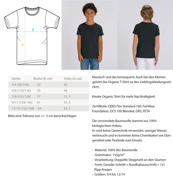 Lass mich angeln  - Kinder Bio Shirt Online – Bild 4