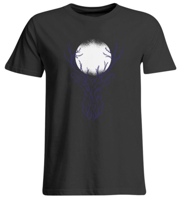 Hirsch und Mond  - Übergrößenshirt Online-Schn?ppchen