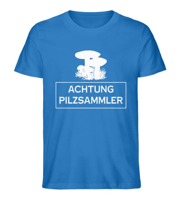 Achtung Pilzsammler  - Unisex Premium Bio Shirt Jetzt online – Bild 2