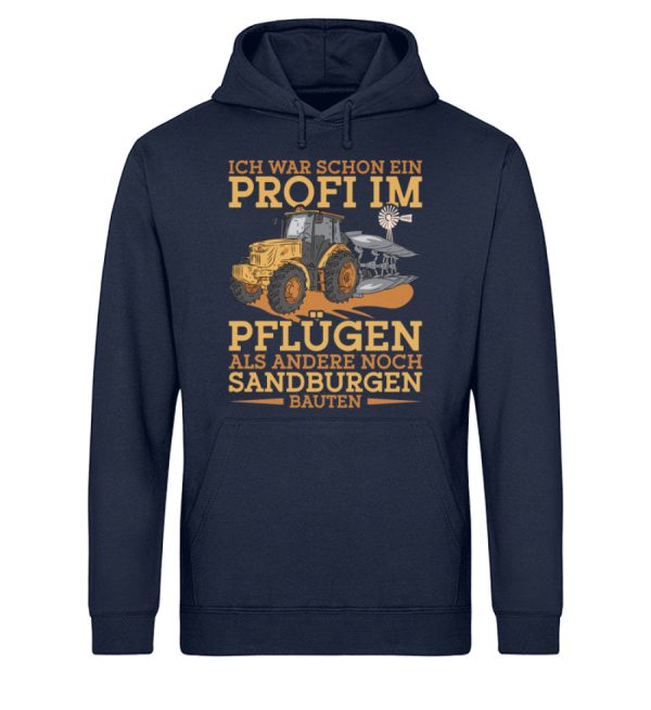 Profi im Pflügen  - Unisex Bio Hoodie Zu verkaufen – Bild 2