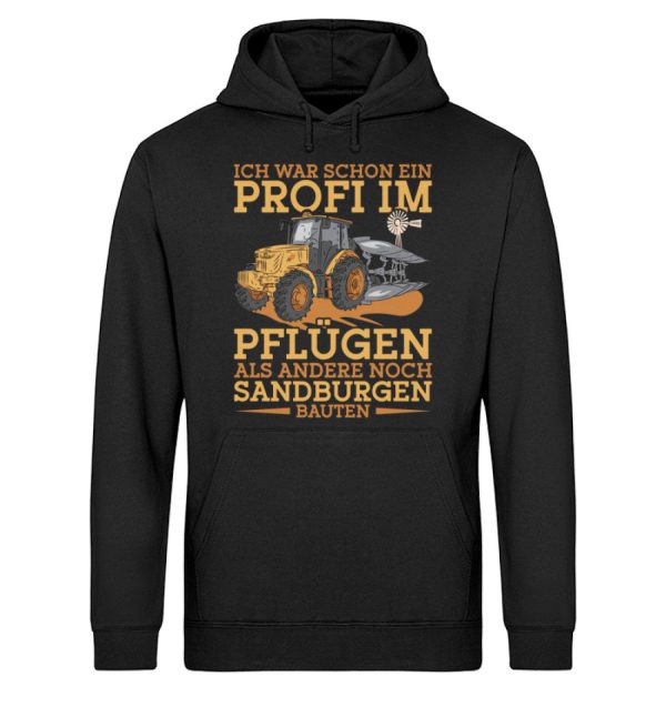 Profi im Pflügen  - Unisex Bio Hoodie Zu verkaufen