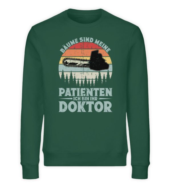 Bäume sind meine Patienten  - Unisex Bio Sweatshirt Jetzt online – Bild 4