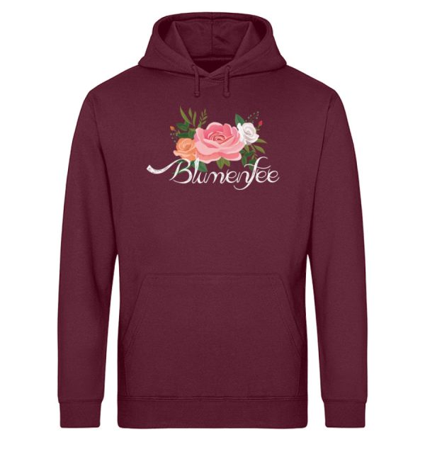 Blumenfee - Unisex Bio Hoodie Online – Bild 3