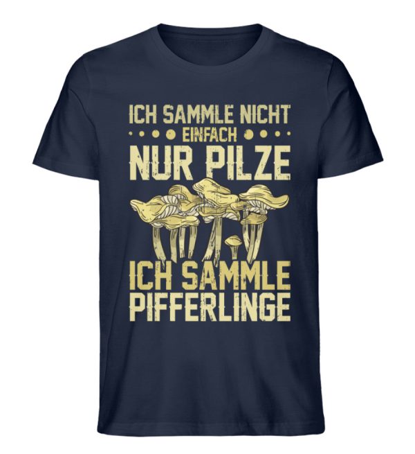 Ich sammle Pfifferlinge  - Unisex Premium Bio Shirt Online-Verkauf – Bild 2