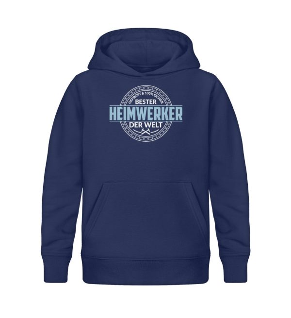 Bester Heimwerker der Welt  - Kinder Bio Hoodie Verkauf – Bild 2