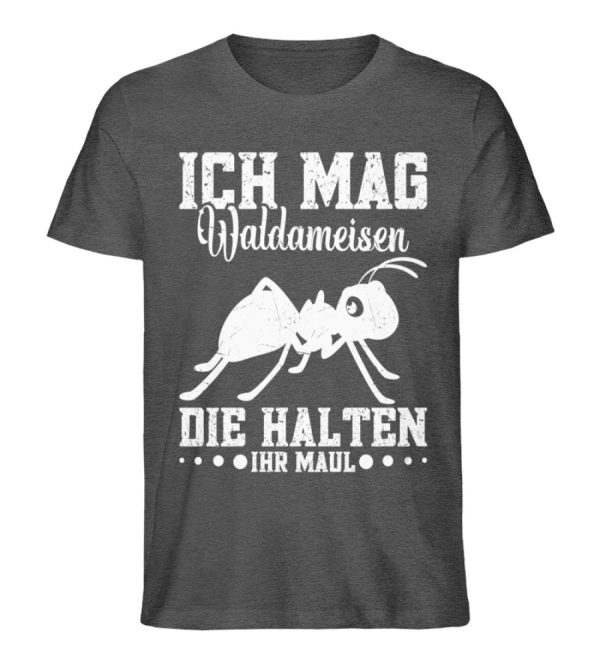 Ich mag Waldameisen  - Unisex Premium Bio Shirt Rabatt – Bild 3