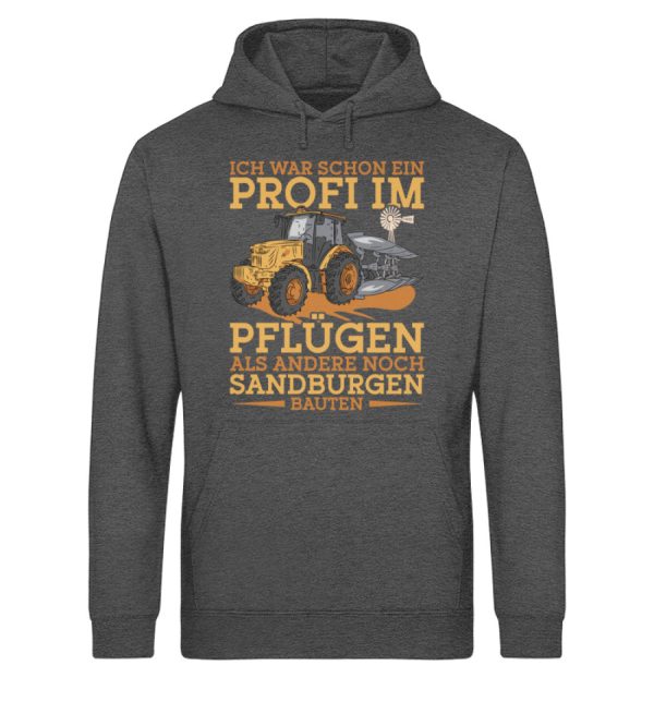 Profi im Pflügen  - Unisex Bio Hoodie Zu verkaufen – Bild 4