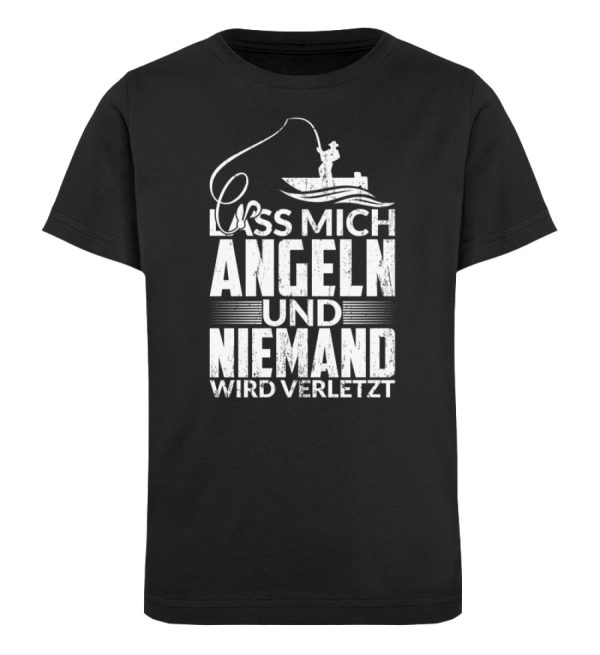 Lass mich angeln  - Kinder Bio Shirt Online