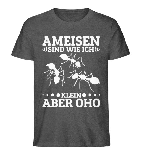 Ameisen klein aber oho  - Unisex Premium Bio Shirt Mode – Bild 3