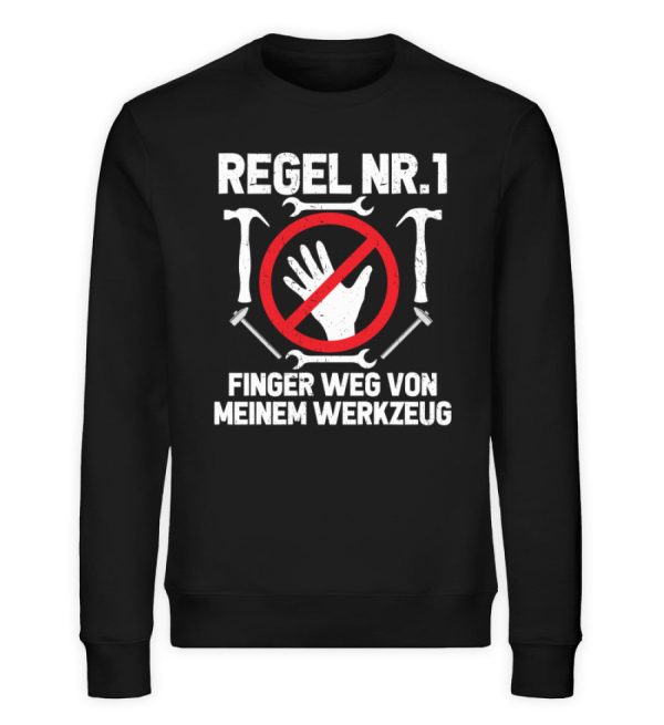 Finger weg von meinem Werkzeug  - Unisex Bio Sweatshirt Online