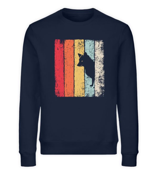 Tiere verstecken sich im Wald Fuchs  - Unisex Bio Sweatshirt Jetzt online – Bild 2