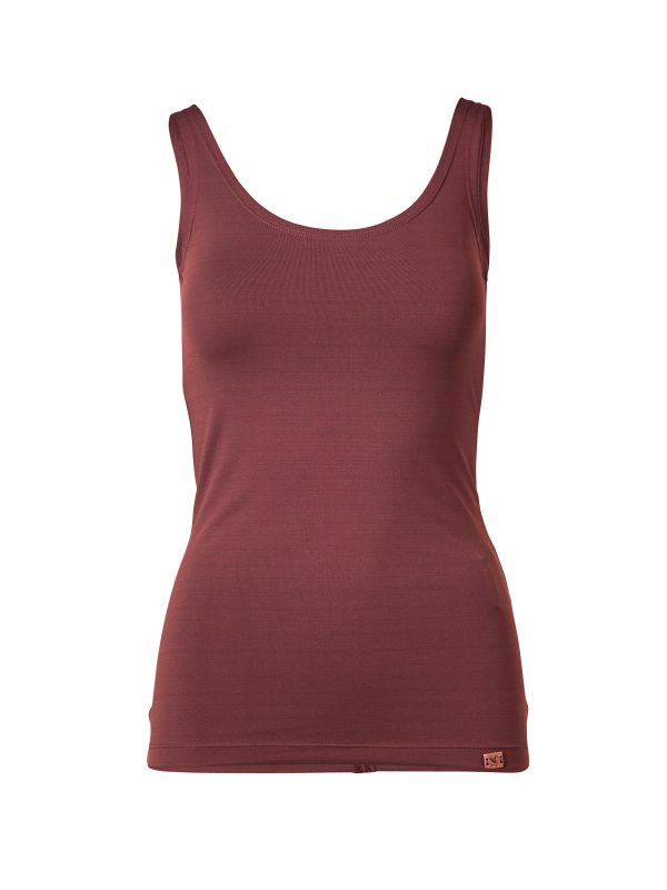FOX top - Berry red Rabatt