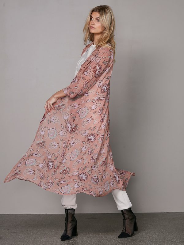 YDUN Dress - Peach Puff mix Rabatt – Bild 4