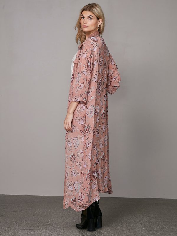 YDUN Dress - Peach Puff mix Rabatt – Bild 5