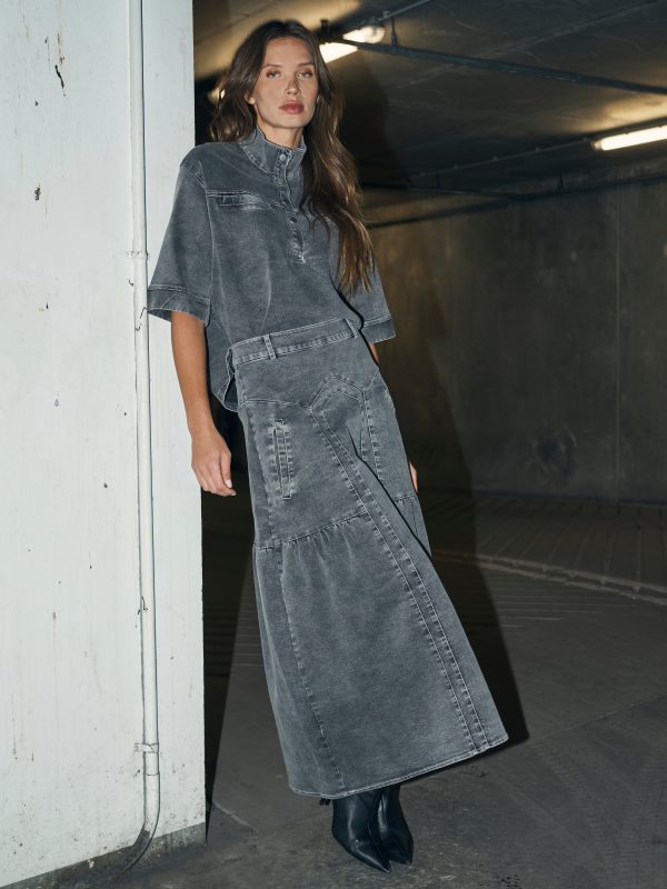 YUNA Top - Grey mix Im Angebot – Bild 2